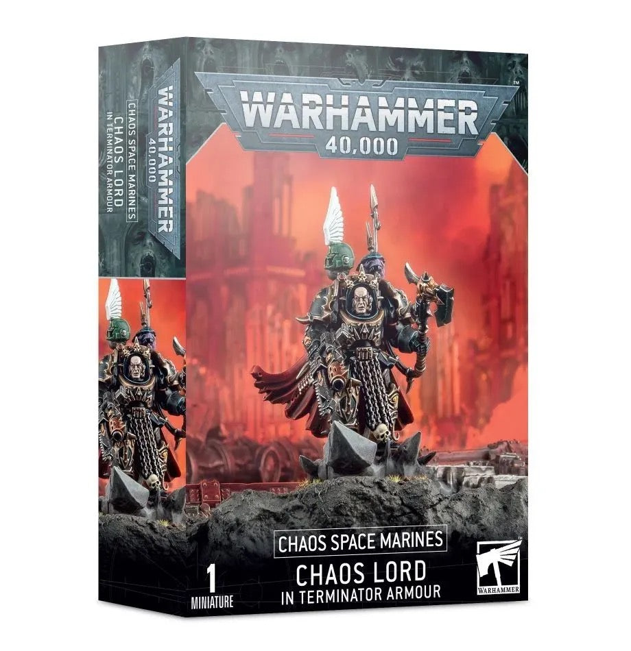 Warhammer 40.000 - Chaos Space Marines - Chaos Lord in Terminatorrüstung (43-12)