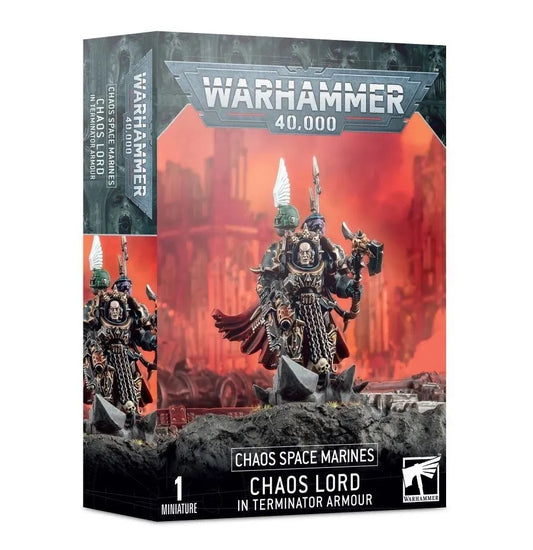 Warhammer 40.000 - Chaos Space Marines - Chaos Lord in Terminatorrüstung (43-12)