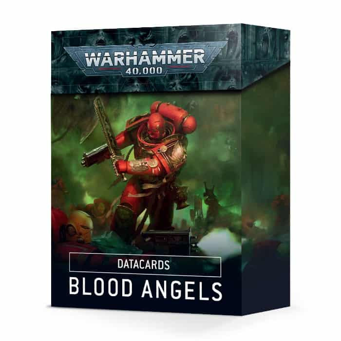 Warhammer 40.000 - Blood Angels - Datenkarten - Englisch (41-04)