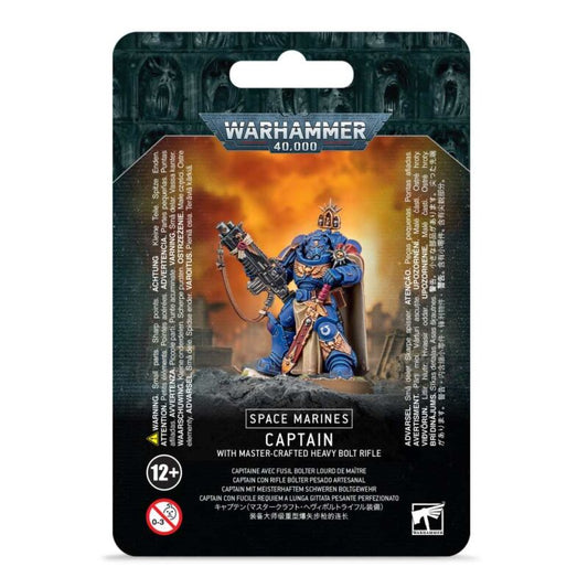 Space Marines – Captain mit meisterhaftem schweren Boltgewehr (48-48)