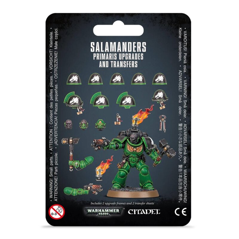 Space Marines - Salamanders – Primaris Upgrades & Transfers (55-16)