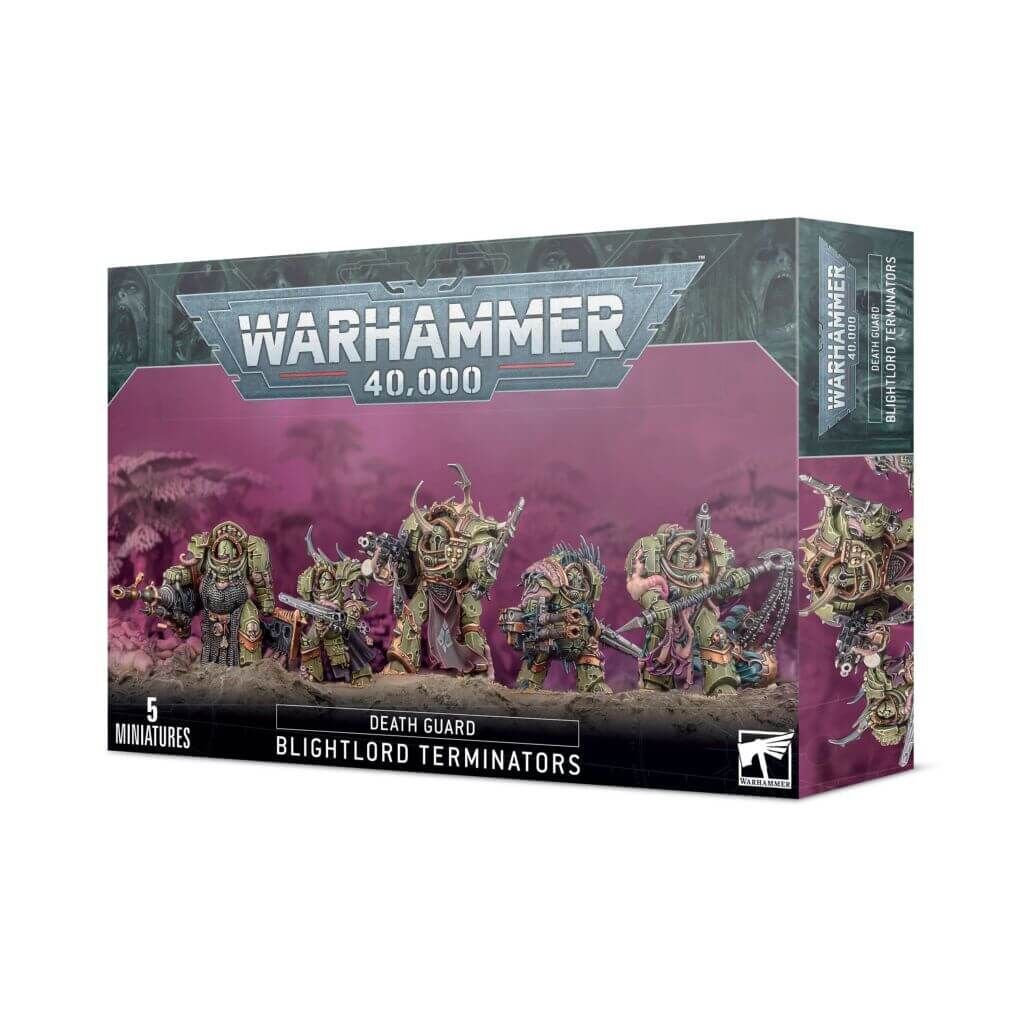 Warhammer 40.000 - Death Guard - Pestgarde-Terminatoren (43-51)