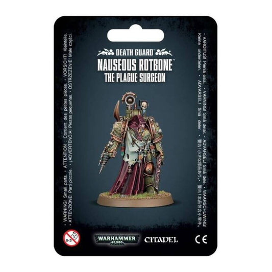 Warhammer 40.000 - Death Guard - Nauseous Rotbone, the Plague Surgeon