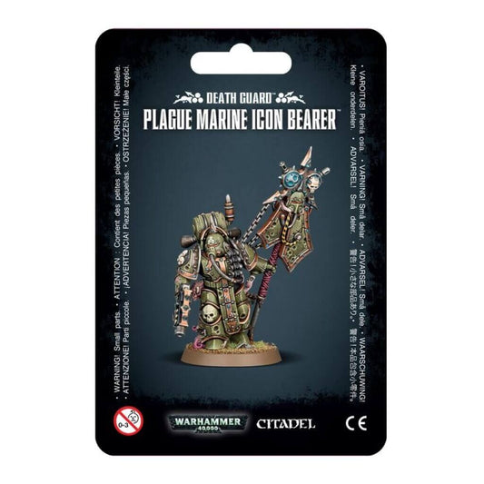 Warhammer 40.000 - Death Guard - Plague Marine Icon Bearer