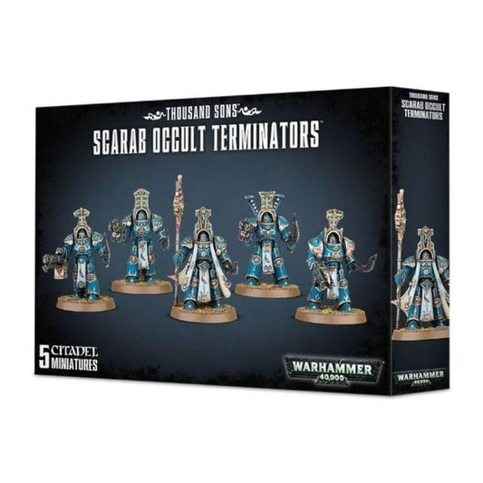 Warhammer 40.000 - Thousand Sons - Skarabäenkult-Terminatoren (43-36)