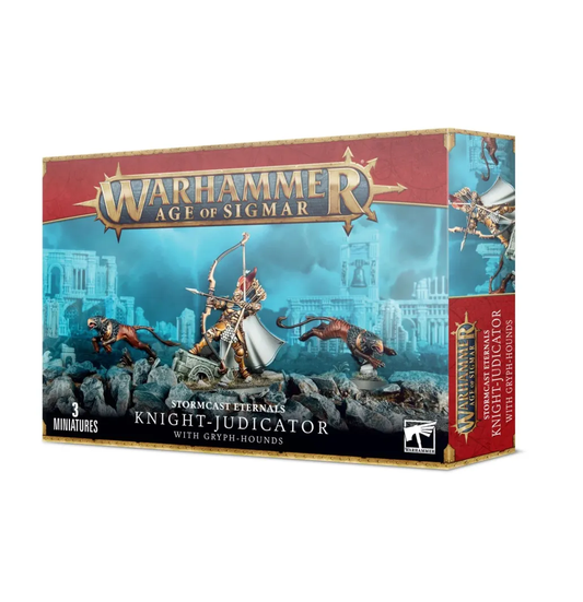 Warhammer Age of Sigmar - Stormcast Eternals - Ritter-Judicator mit Gryphhunden (96-49)