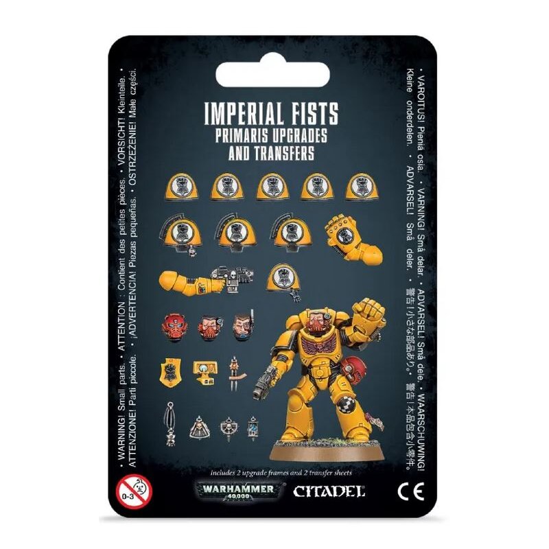 Space Marines – Imperial Fists Primaris Upgrades & Transfers (55-26)