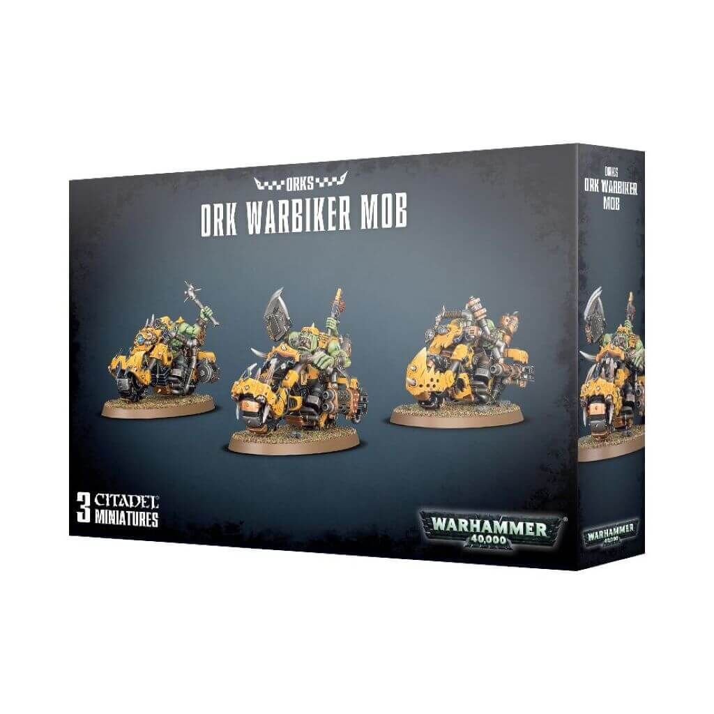 Warhammer 40.000 - Orks - Ork Warbiker Mob