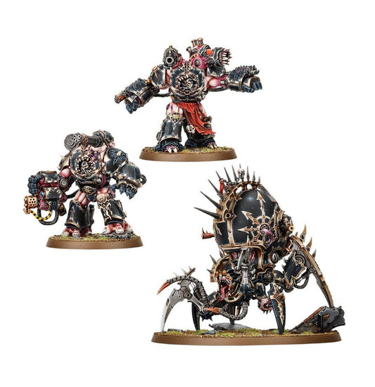 Warhammer 40.000 - Chaos Space Marines - Höllenspinne und Kyborgs (Mailorder)