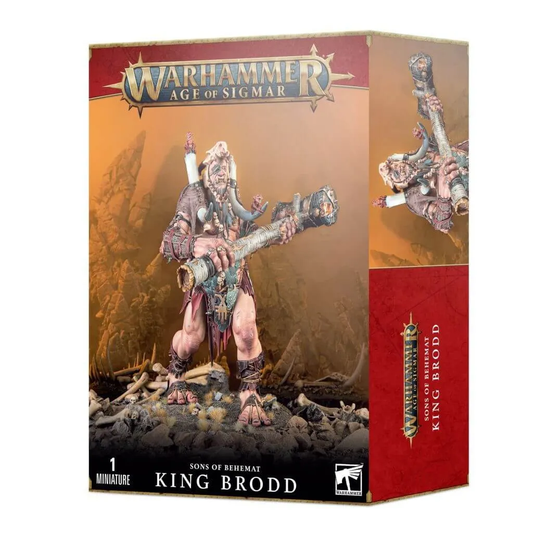 Warhammer Age of Sigmar - Sons of Behemat - König Brodd (93-10)