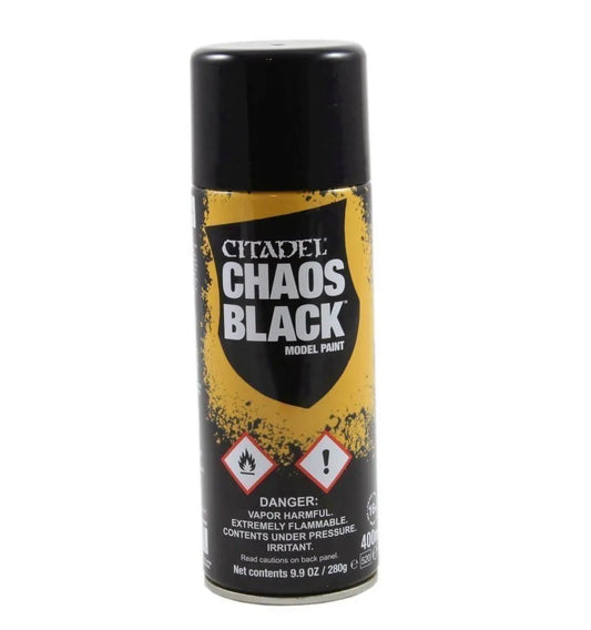 Citadel Chaos Black Spray Grundierung - 400ml (62-02)