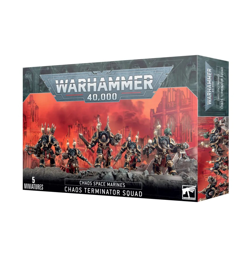 Warhammer 40K - Chaos Space Marines - Chaos Terminatortrupp (43-19)