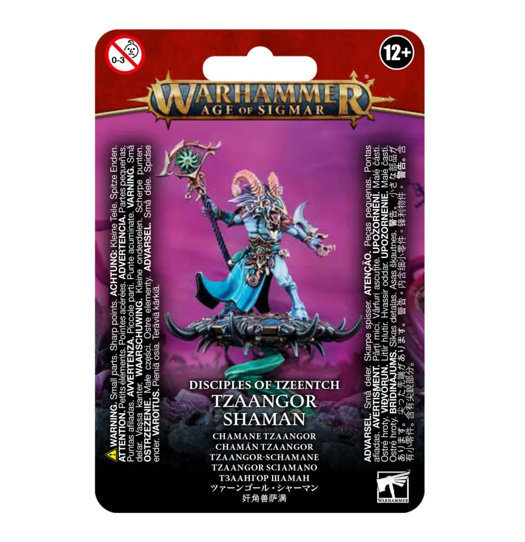 Warhammer Age of Sigmar - Disciples of Tzeentch - Tzaangor Shaman (83-76)