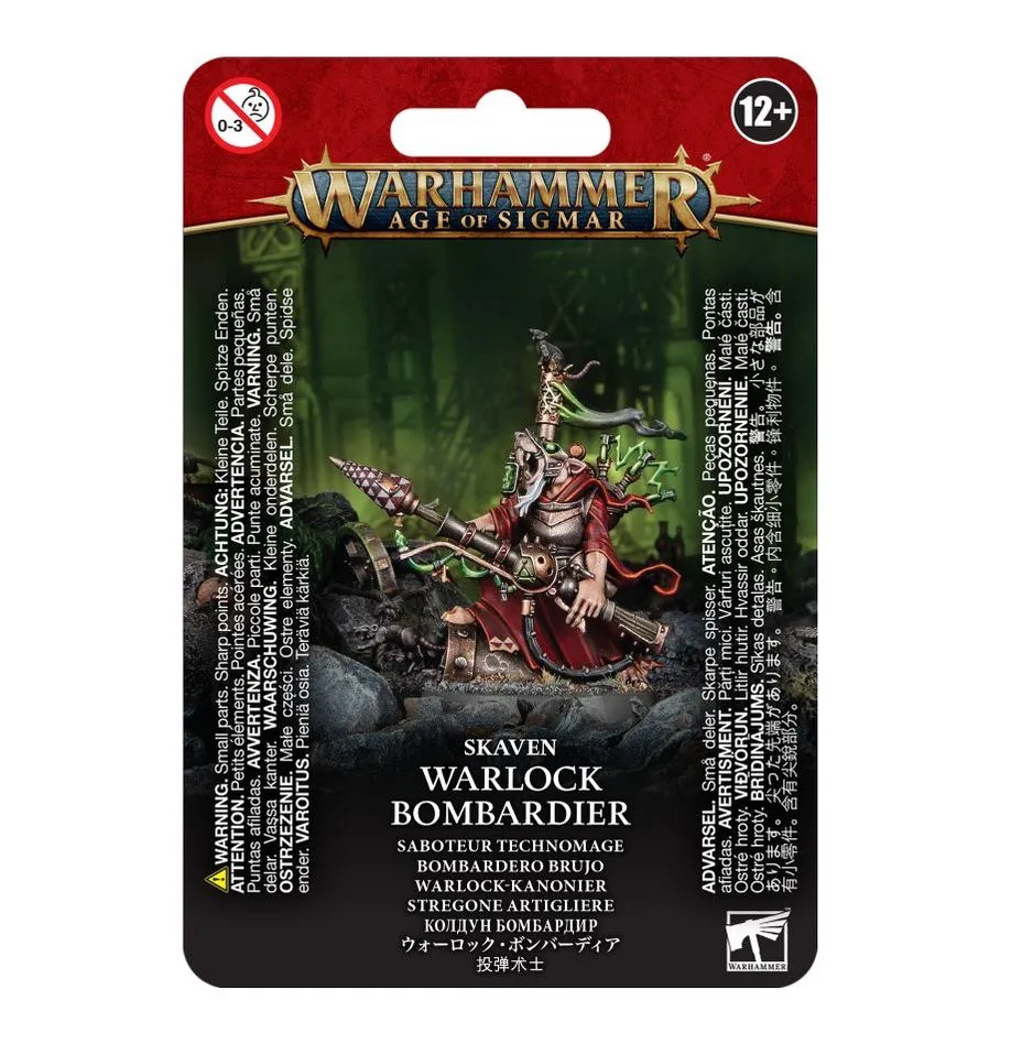 Warhammer Age of Sigmar - Skaven - Warlock-Kanonier (90-25)