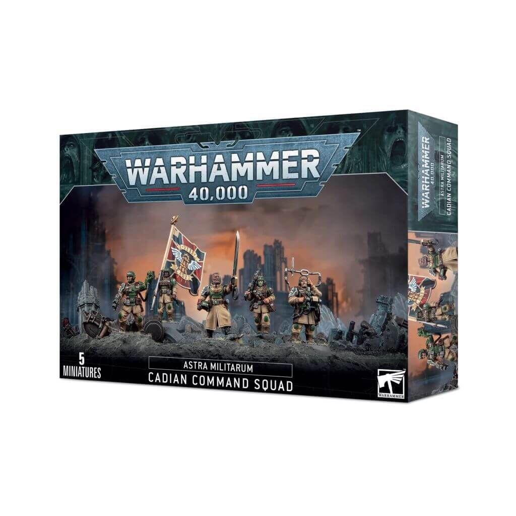 Warhammer 40.000 - Astra Militarum - Cadianischer Kommandotrupp (47-09)