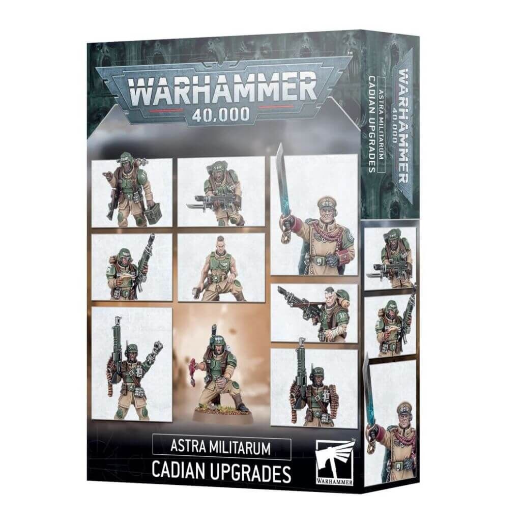 Warhammer 40.000 - Astra Militarum - Upgrades: Cadianer (47-40)
