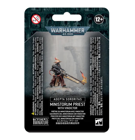 Warhammer 40.000 - Adepta Sororitas - Priester des Ministorums mit Vindictor (52-51)