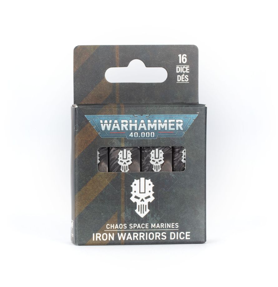 Warhammer 40.000 - Iron Warriors Würfelset (16x6)