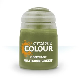 Warhammer Colour - Contrast Militarum Green - 18ml (29-24)