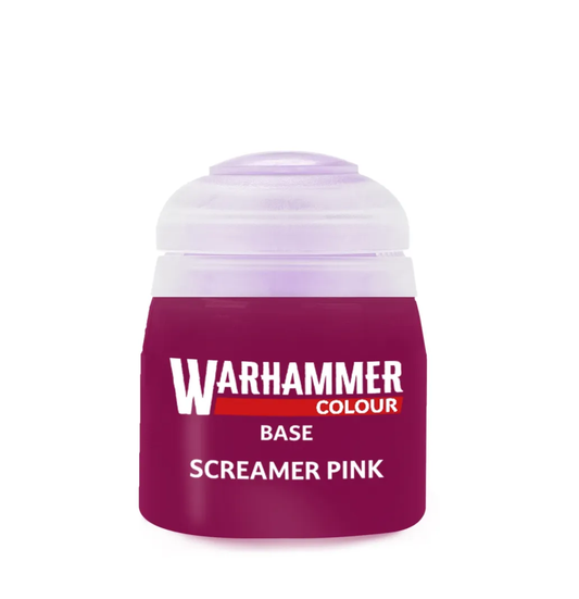 Warhammer Colour - Base Screamer Pink - 12ml (21-33)