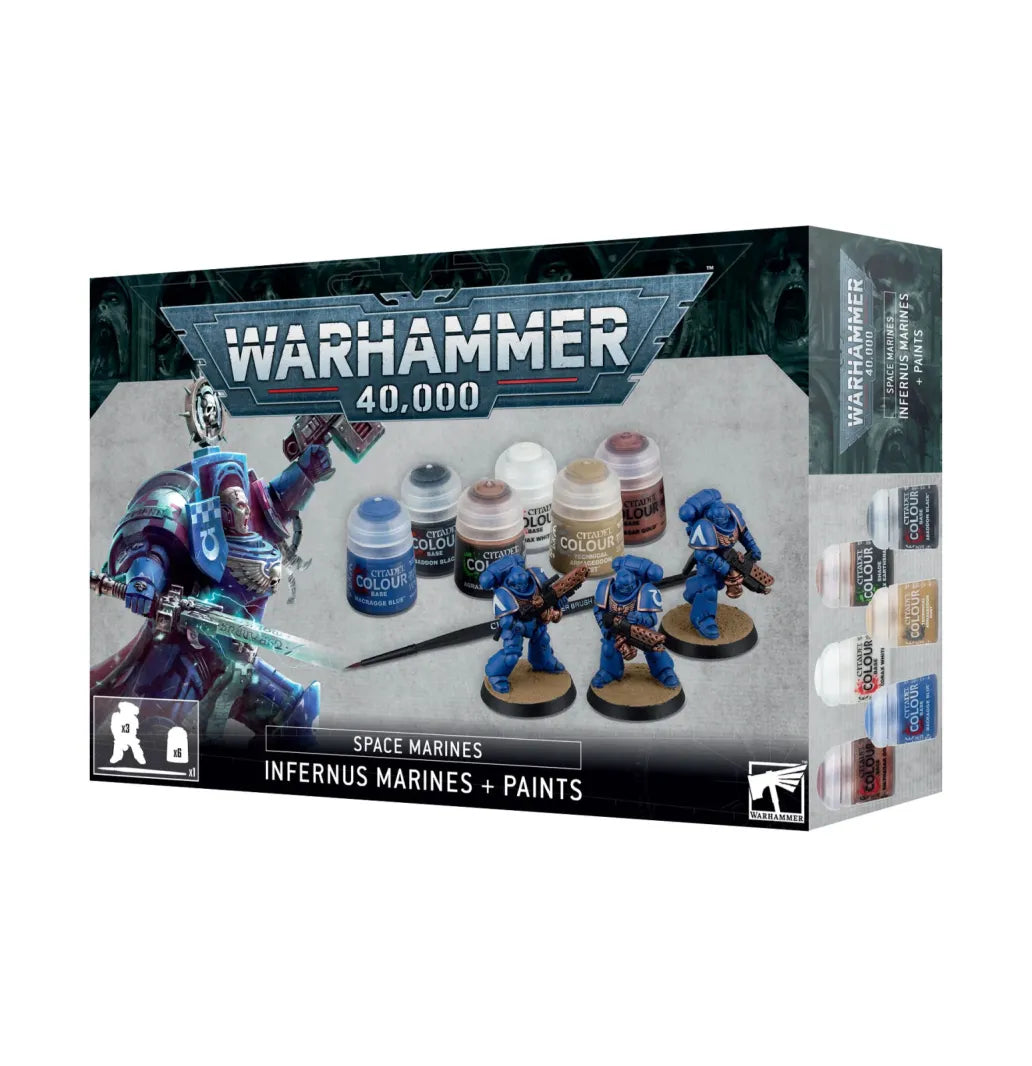 Warhammer 40k - Space Marines - Infernus Trupp Farbset (60-11)