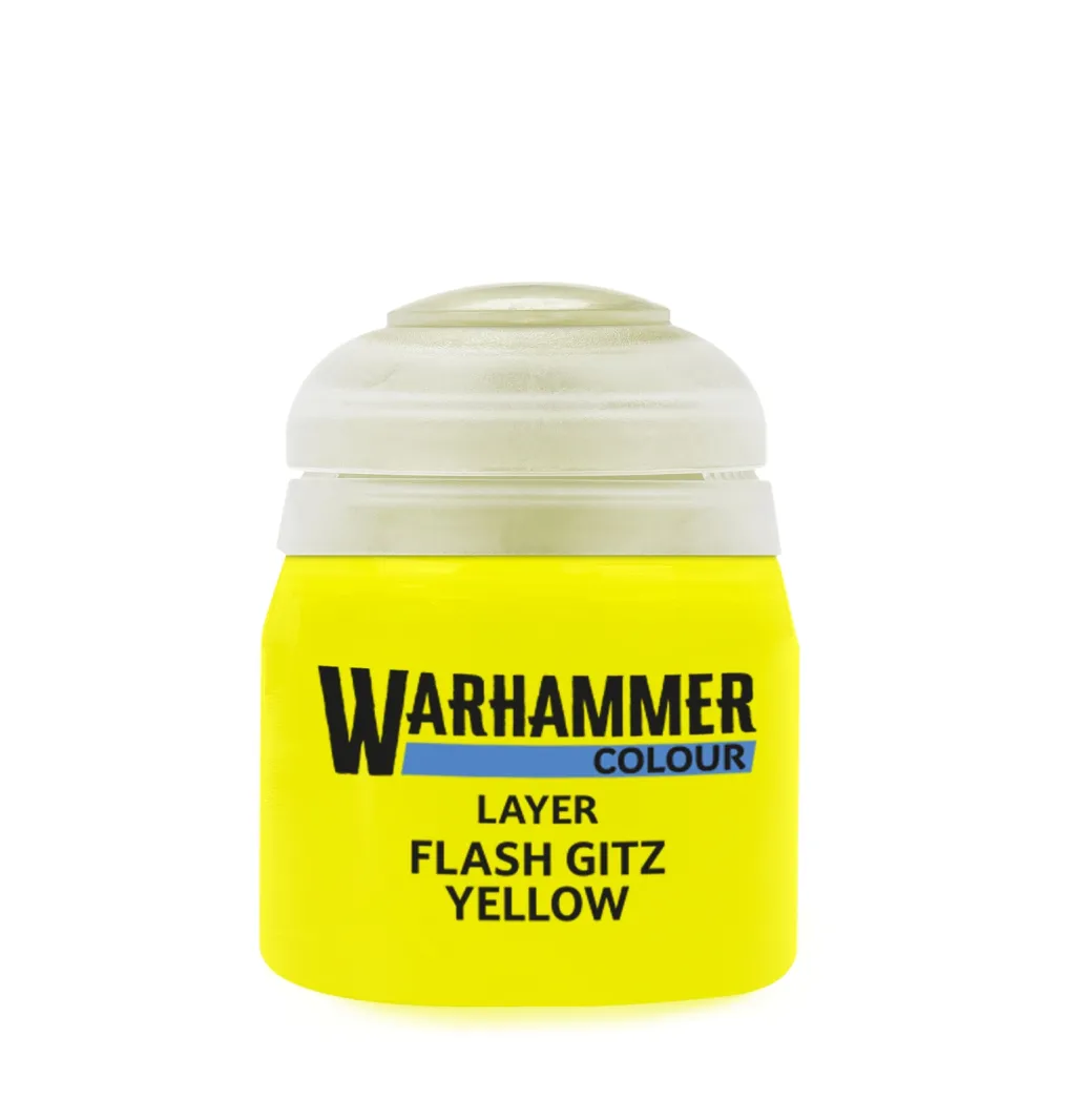 Warhammer Colour - Layer Flash Gitz Yellow - 12ml (22-02)
