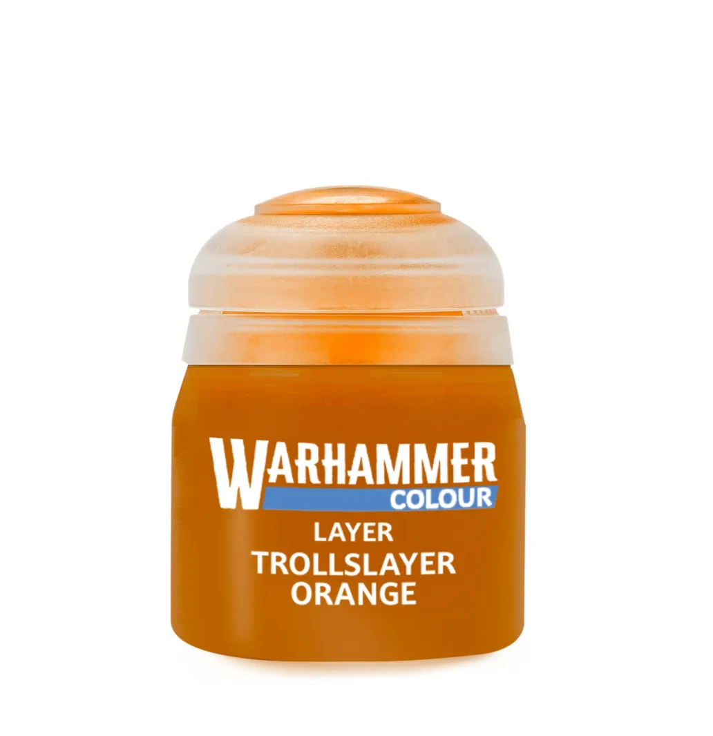 Warhammer Colour - Layer Trollslayer Orange - 12ml (22-03)