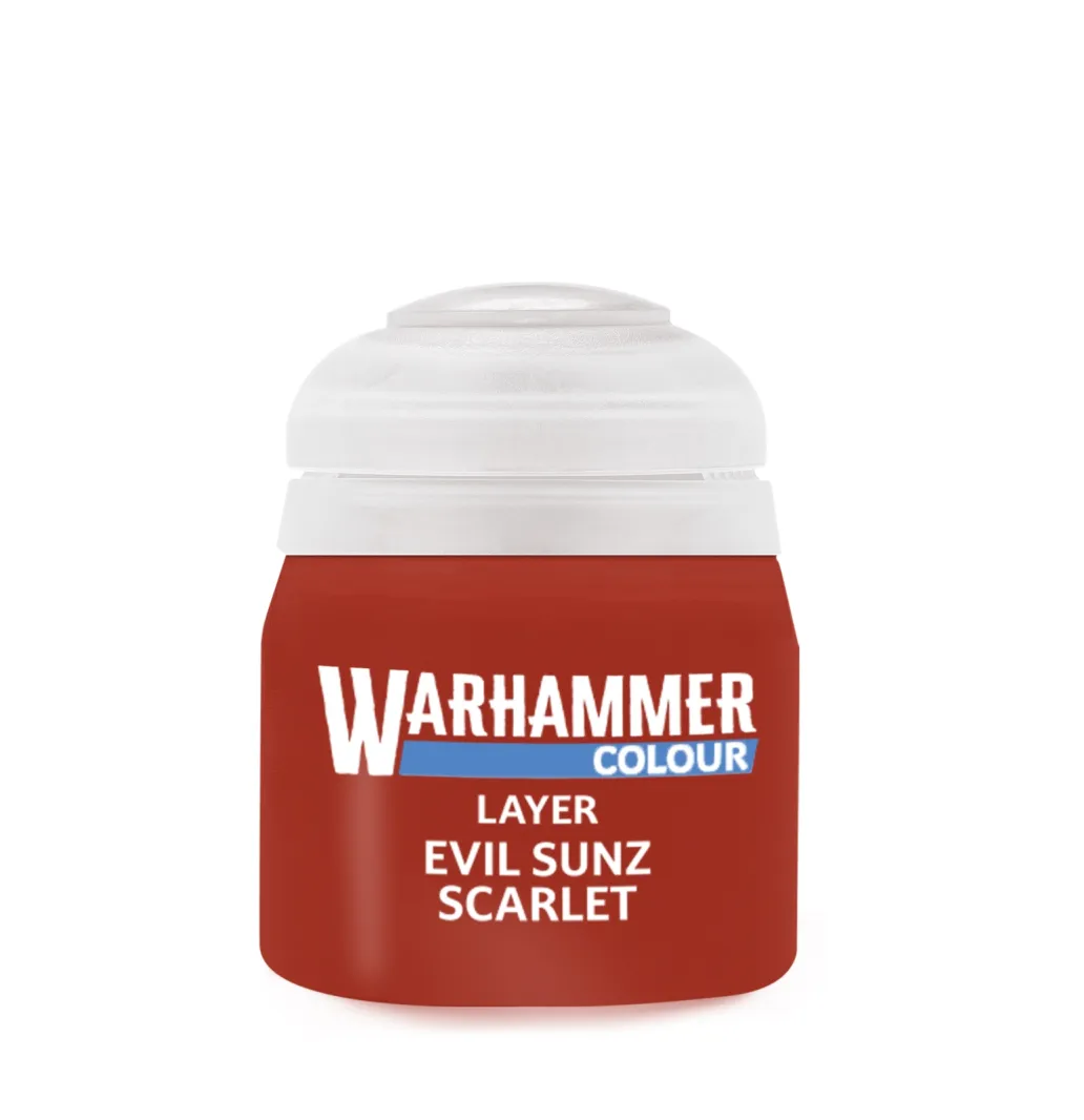 Warhammer Colour - Layer Evil Sunz Scarlet - 12ml (22-05)