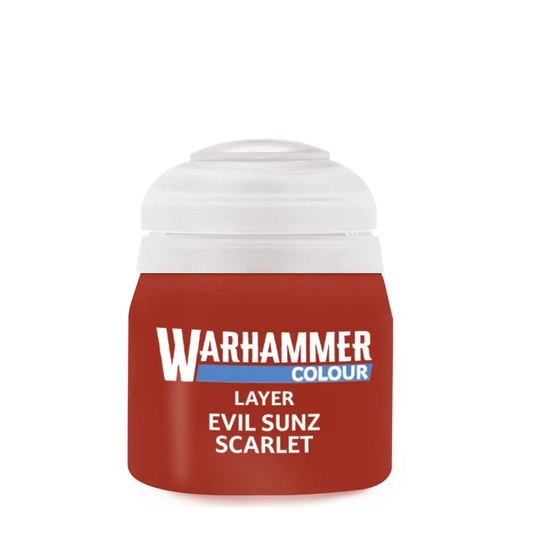 Warhammer Colour - Layer Evil Sunz Scarlet - 12ml (22-05)