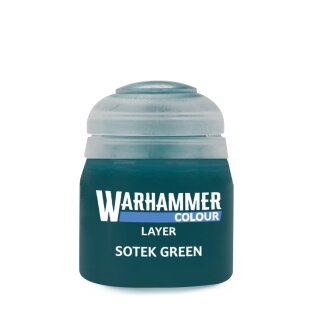 Warhammer Colour - Layer Sotek Green - 12ml (22-19)