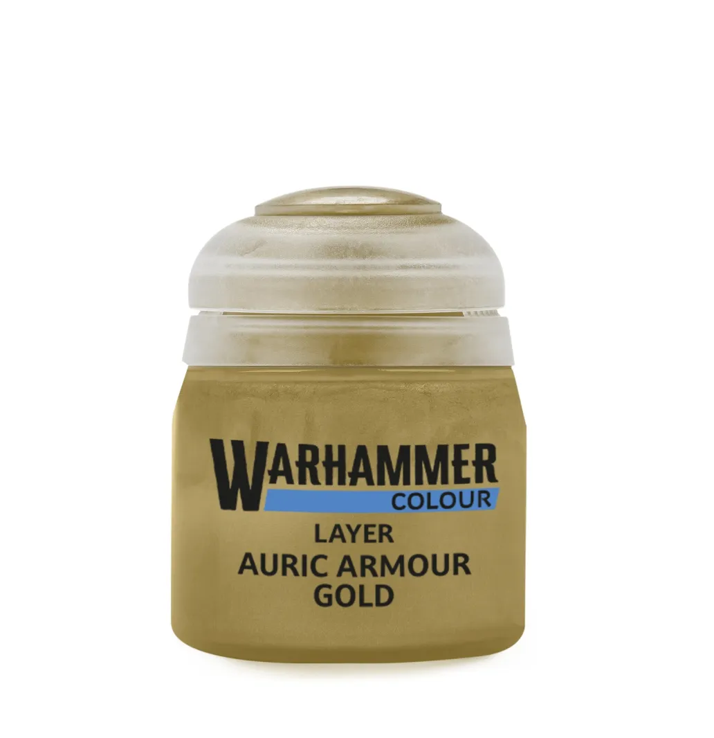 Warhammer Colour - Layer Auric Armour Gold - 12ml (22-62)
