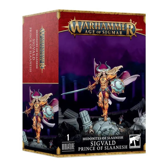 Warhammer Age of Sigmar - Hedonites of Slaanesh - Sigvald Prinz des Slaanesh (83-84)