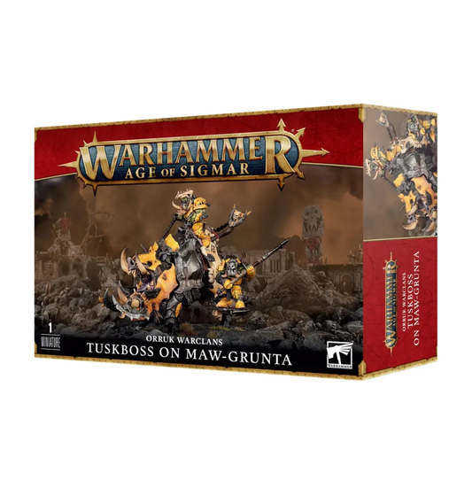 Warhammer Age of Sigmar - Orruk Warclans - Hauerboss auf Grunzmaul (89-81)