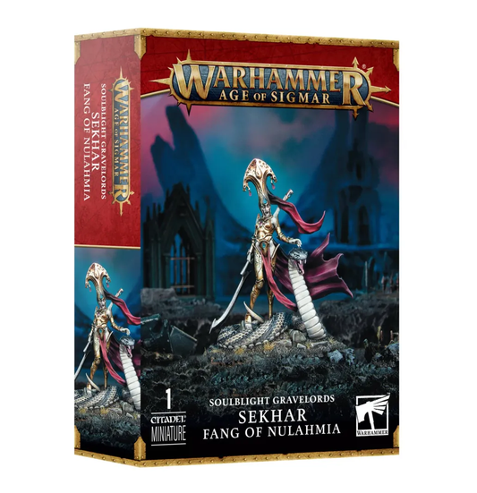 Warhammer Age of Sigmar - Soulblight Gravelords - Sekhar Reißzahn von Nulahmia (91-73)