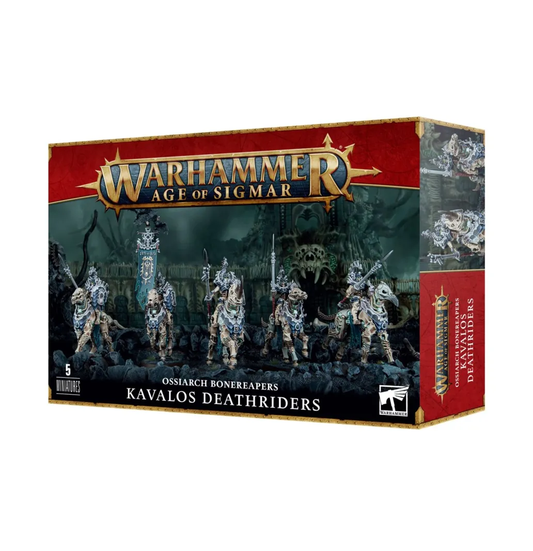 Warhammer Age of Sigmar - Ossiarch Bonereapers - Kavalos Deathriders (94-27)