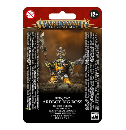 Warhammer Age of Sigmar - Orruk Warclans - Platt'nhelm-Obaboss (89-57)