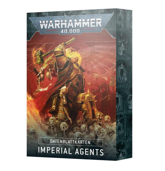 Warhammer 40.000 - Imperiale Agenten - Datenblattkarten: Imperiale Agenten (Deutsch)