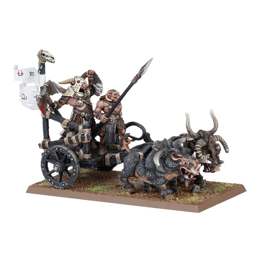 The Old World - Beastmen Brayherds - Tuskgor-Chariot (Mailorder)