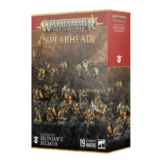 Warhammer Age of Sigmar - Orruk Warclans - Spearhead: Eisenkiefa Moschmob (70-893)