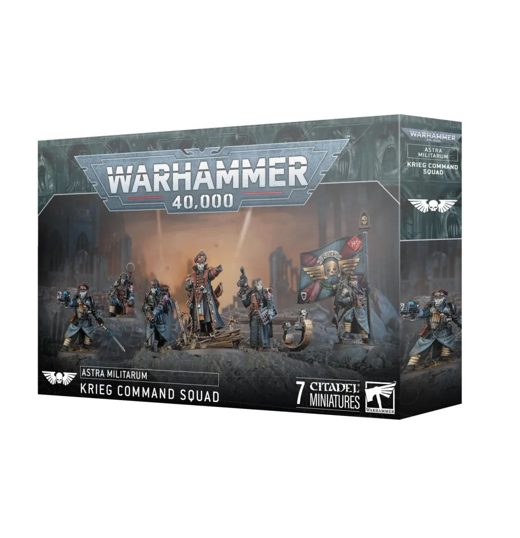 Warhammer 40.000 - Astra Militarum - Kommandotrupp von Krieg (47-72)