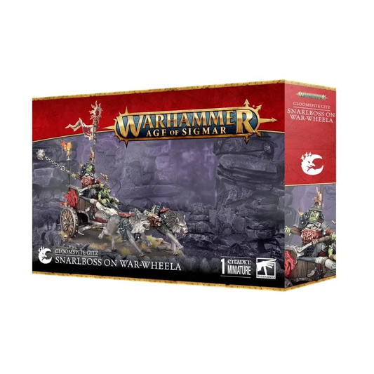 Warhammer Age of Sigmar - Gloomspite Gitz - Fletschaboss auf Kriegswag'n (89-91)