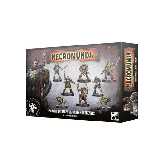 Warhammer Necromunda - Enforcers - Palanite Enforcer Captains und Sergeants (301-59)