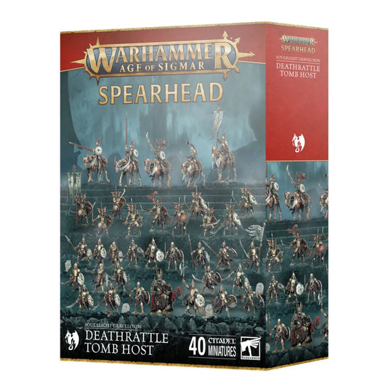 Warhammer Age of Sigmar - Soulblight Gravelords - Spearhead: Knochenhorde-Gruftheer (70-916)