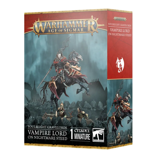 Warhammer Age of Sigmar - Soulblight Gravelords - Vampirfürst auf Nachtmahr (91-82)