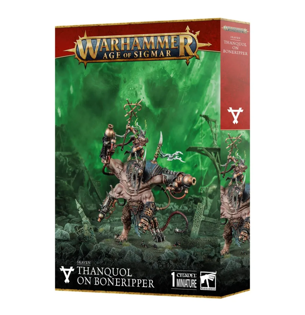 Warhammer Age of Sigmar - Skaven - Thanquol auf Knochenbrecher (90-16)