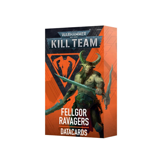 Warhammer 40.000 - Chaos Space Marines - Kill Team: Datenkarten Fellgor Ravagers - Englisch (103-71)