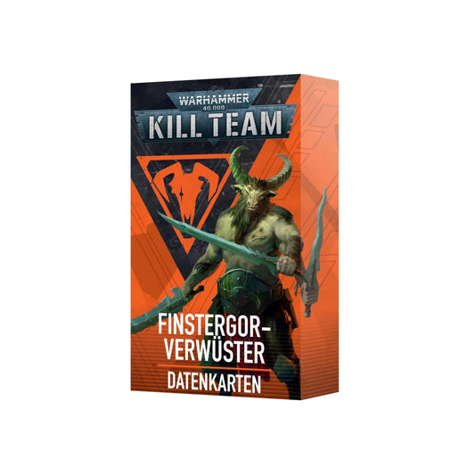 Warhammer 40.000 - Chaos Space Marines - Kill Team: Datenkarten Finstergor Verwüster - Deutsch (103-71)