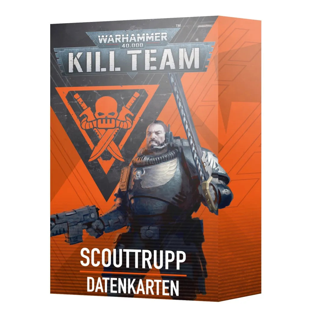 Warhammer 40.000 - Space Marines - Kill Team: Datenkarten Scouttrupp - Deutsch (103-75)