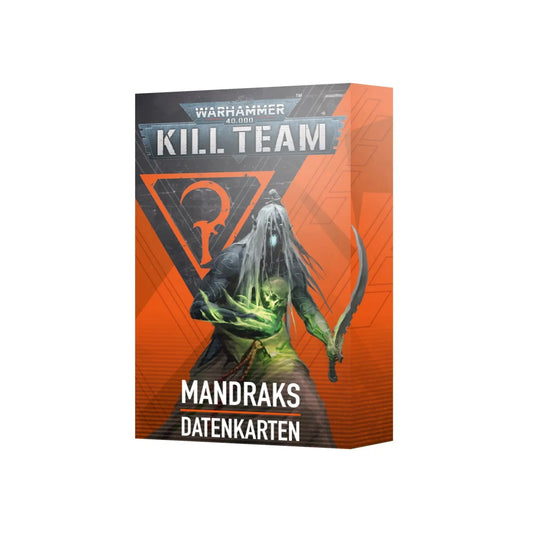 Warhammer 40.000 - Drukhari - Kill Team: Datenkarten Mandraks - Deutsch (103-78)