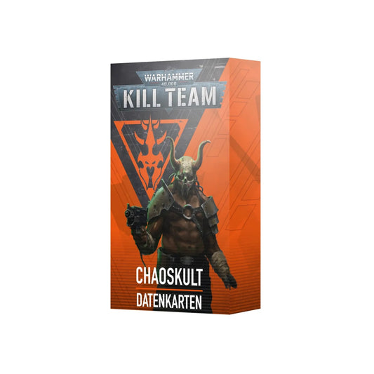 Warhammer 40.000 - Chaos Space Marines - Kill Team: Datenkarten Chaos Kult - Deutsch (103-81)